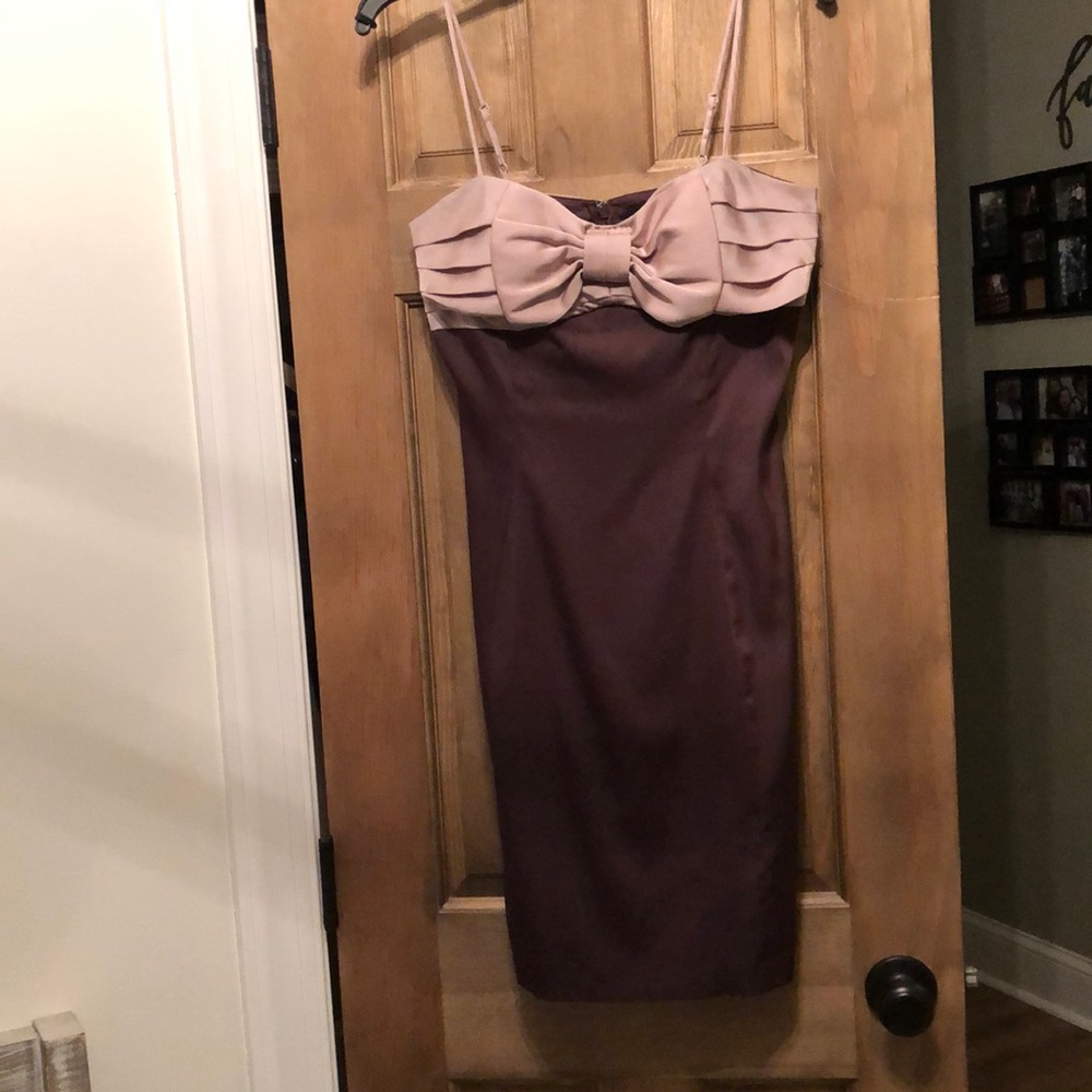 Max and Cleo Dress in plum